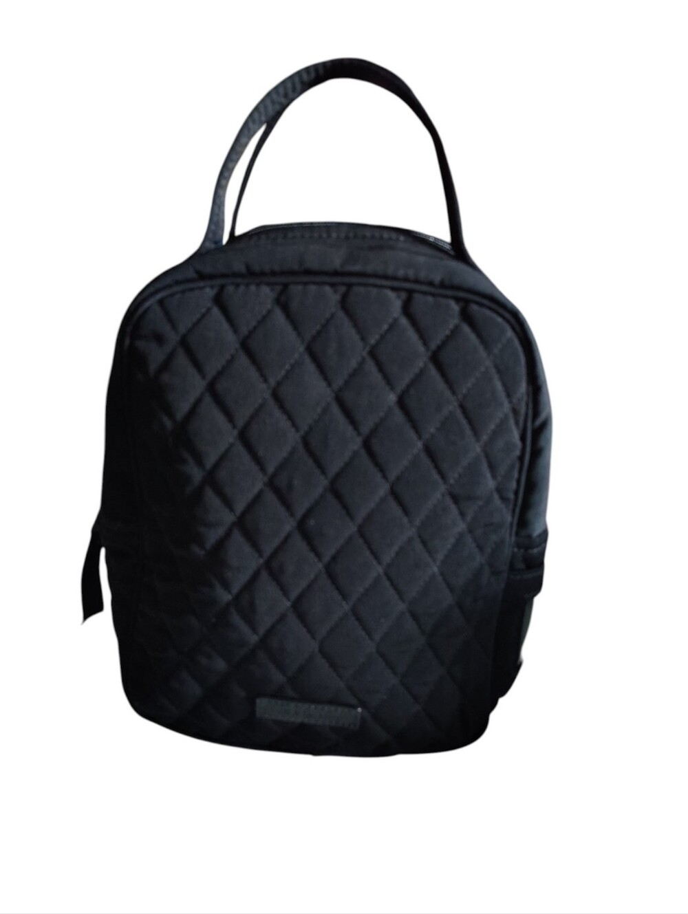 Vera Bradley Black Quilted Insulated Lunch Bag     55